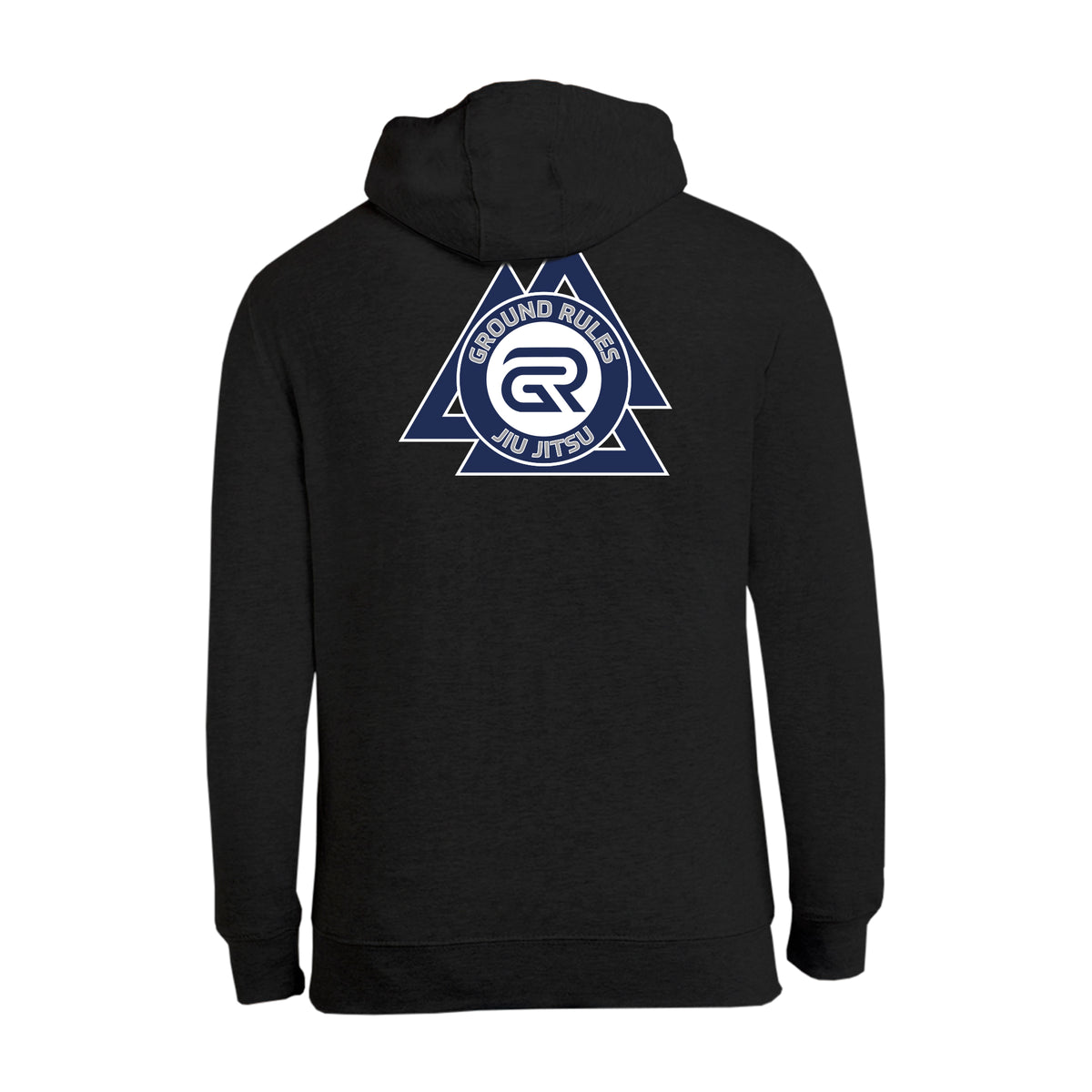 Ground Rules Jiu-Jitsu Academy Zip-Up Hoodies #8056 A