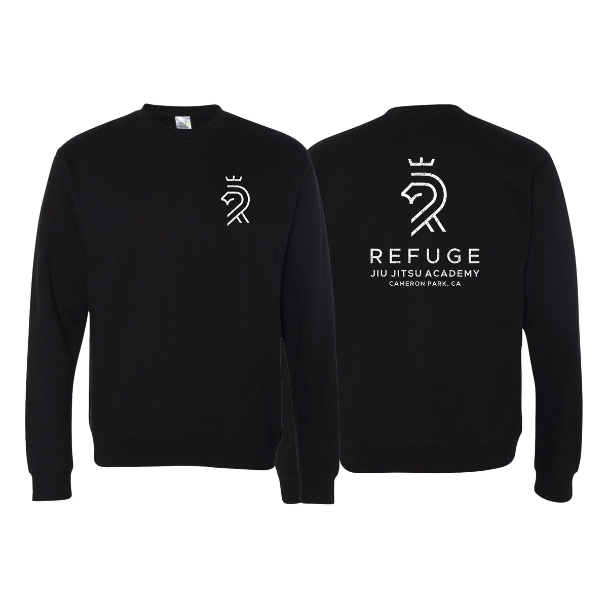Refuge Jiu Jitsu Academy Crewneck Sweatshirt #8057 D