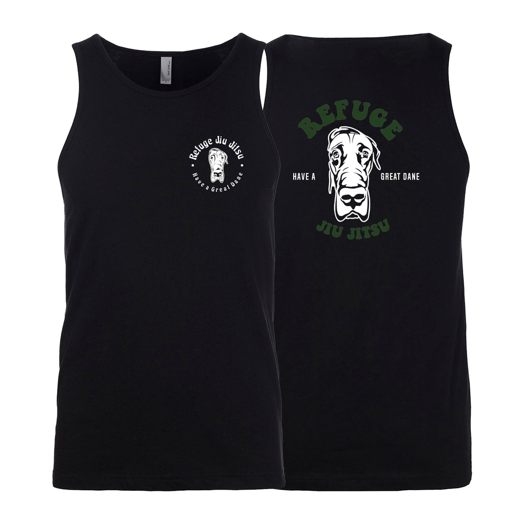 Refuge Jiu Jitsu Next Level Tank Tops #8057 E (Great Dane)