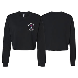 Refuge Jiu Jitsu Women's Cropped Crewneck Sweatshirt #8057 J