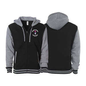 Refuge Jiu Jitsu Academy Varsity Zip-Up Hoodies #8057 J