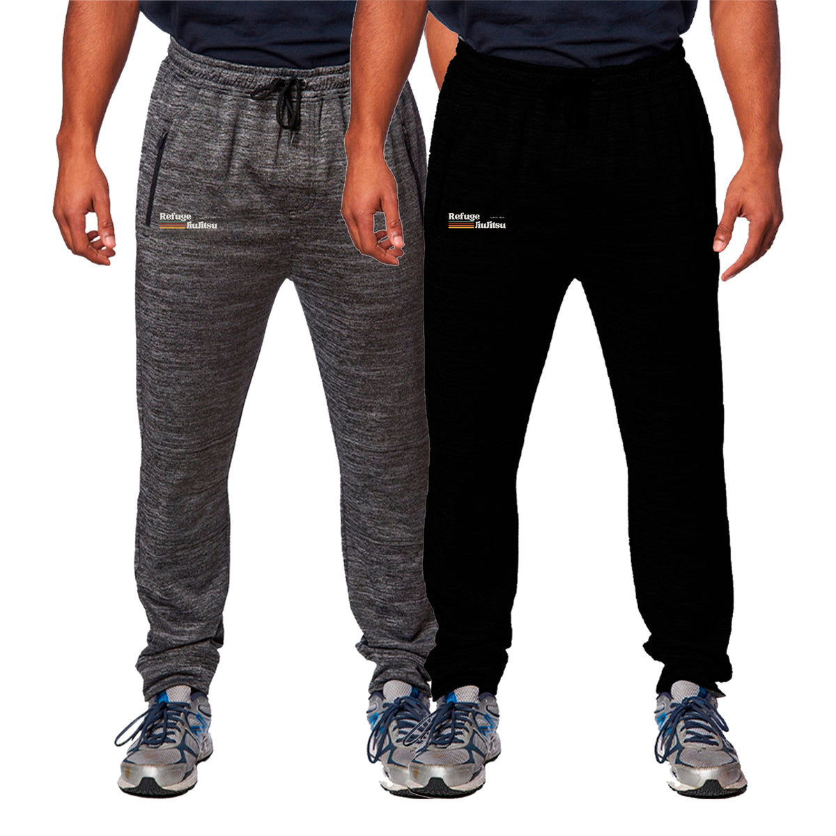 Refuge Jiu Jitsu Academy Joggers #8057 G (RETRO LOGO)