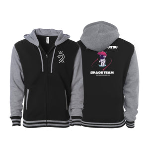 Refuge Jiu Jitsu Academy Varsity Zip-Up Hoodies #8057 K