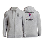 Refuge Jiu Jitsu Academy Zip-Up Hoodies #8057 K