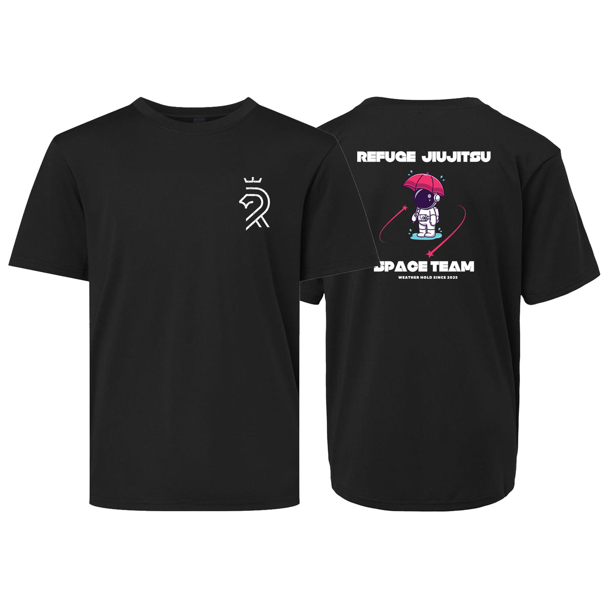 Refuge Jiu Jitsu Academy Dry Fit Kids Shirts #8057 K