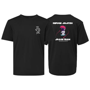 Refuge Jiu Jitsu Academy Dry Fit Kids Shirts #8057 K