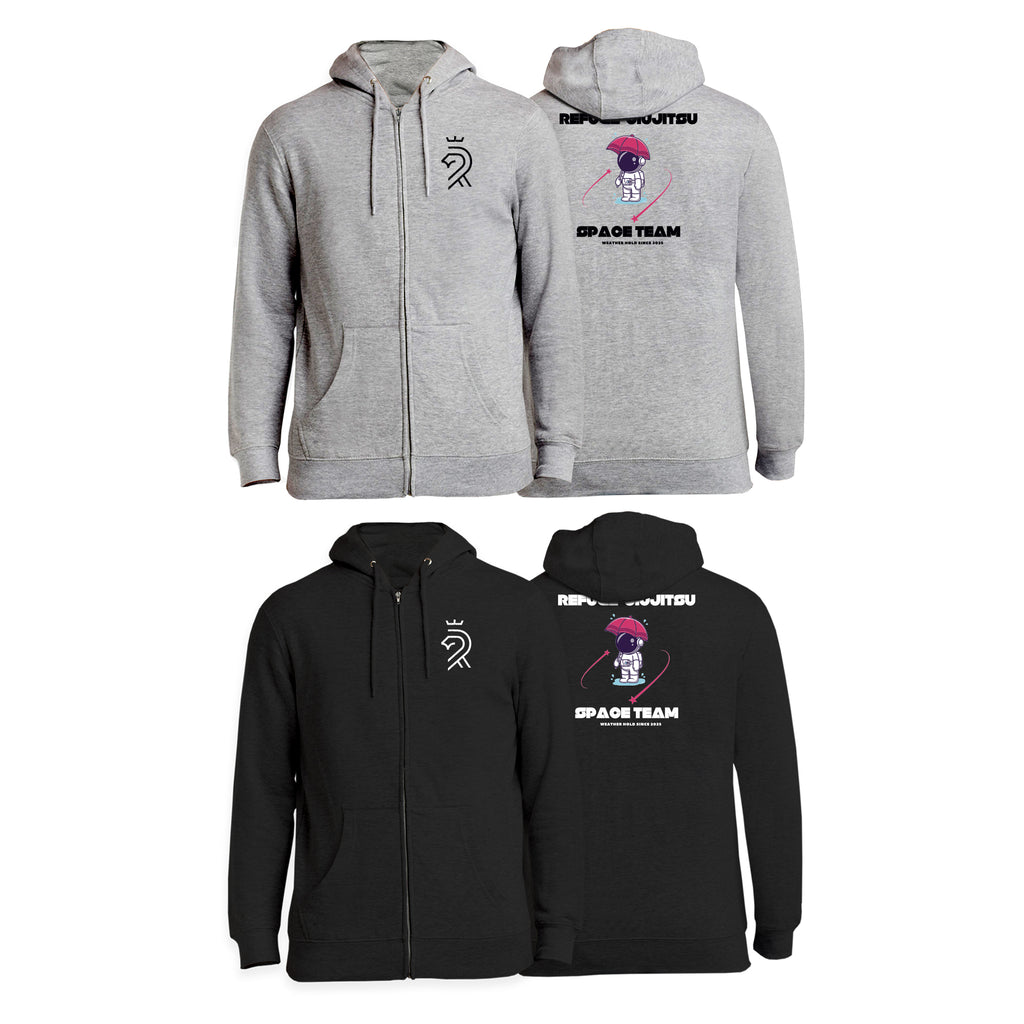 Refuge Jiu Jitsu Academy Zip-Up Hoodies #8057 K