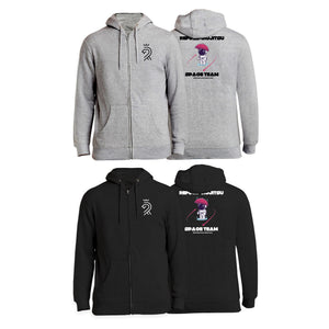 Refuge Jiu Jitsu Academy Zip-Up Hoodies #8057 K