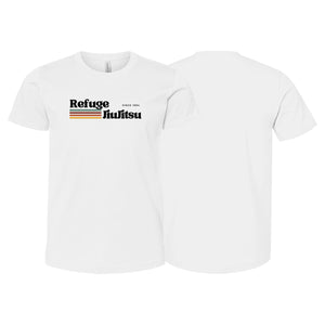 Refuge Jiu Jitsu Academy Kids Shirts #8057 G (RETRO LOGO)