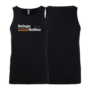 Refuge Jiu Jitsu Next Level Tank Tops #8057 G (RETRO LOGO)
