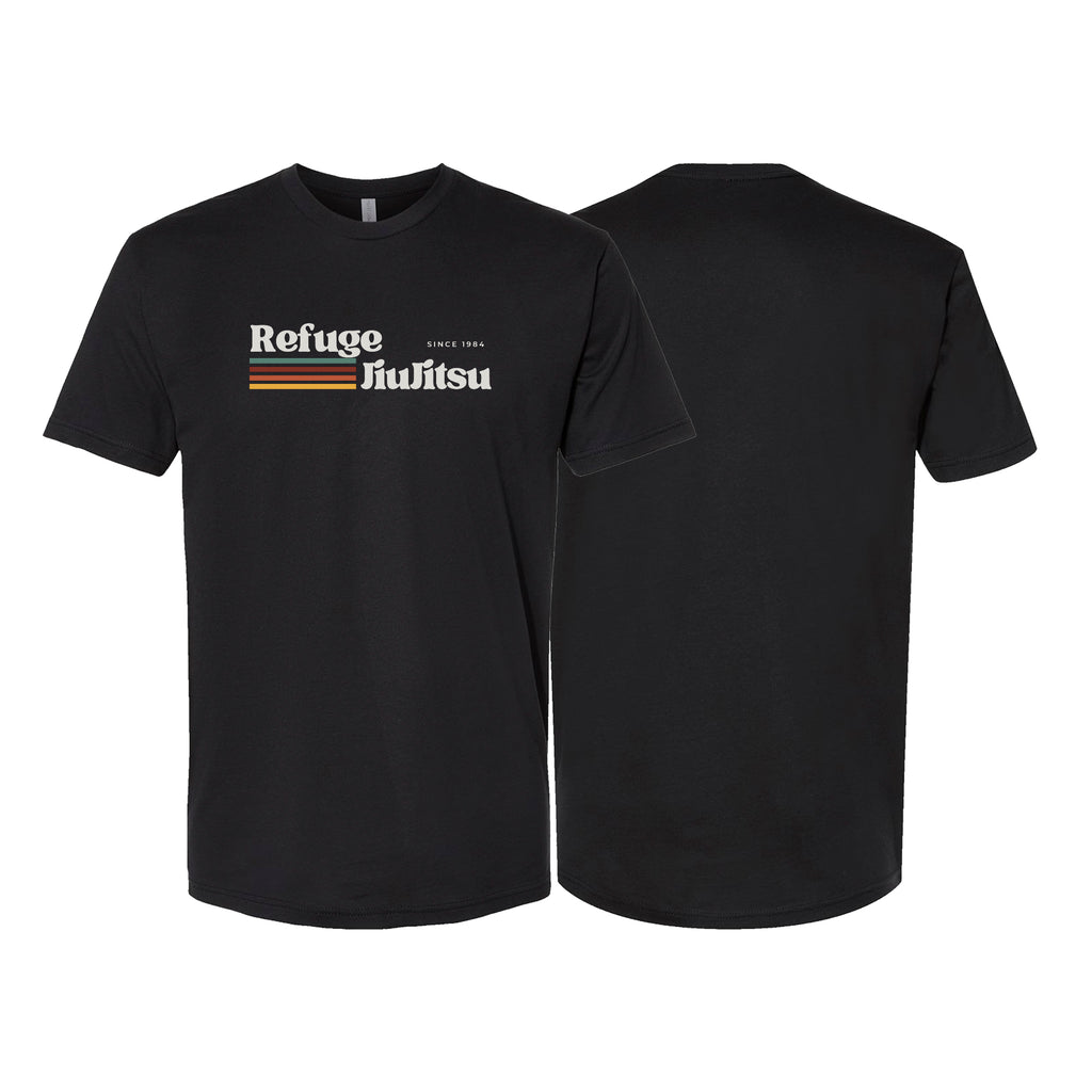 Refuge Jiu Jitsu Next Level Adult Shirts #8057 G (RETRO LOGO)