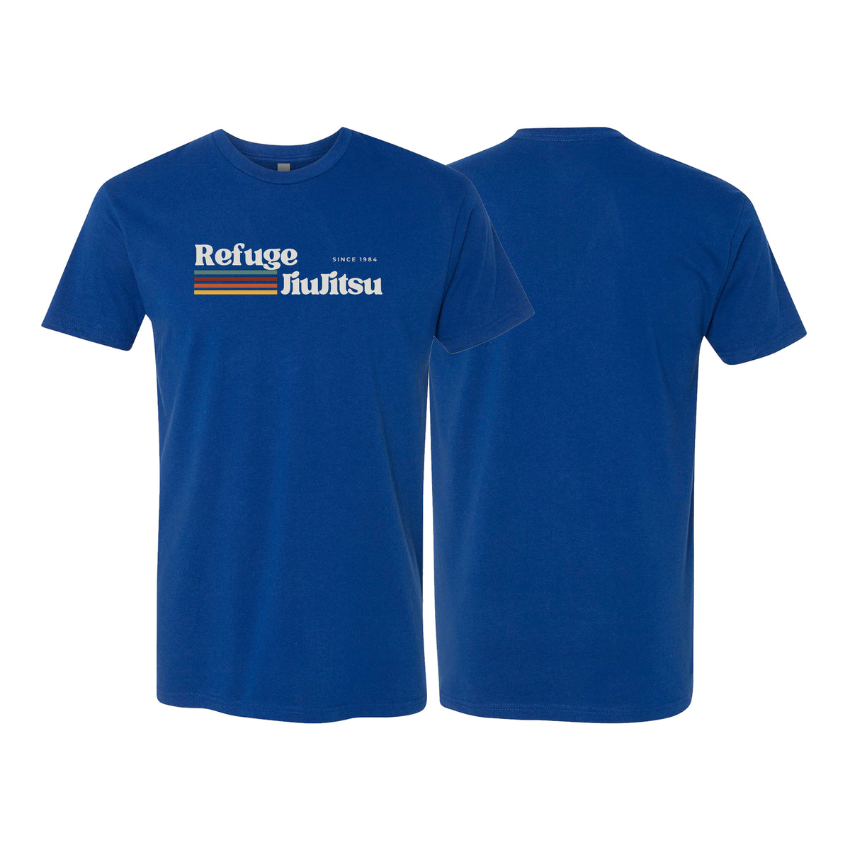 Refuge Jiu Jitsu Next Level Adult Shirts #8057 G (RETRO LOGO)
