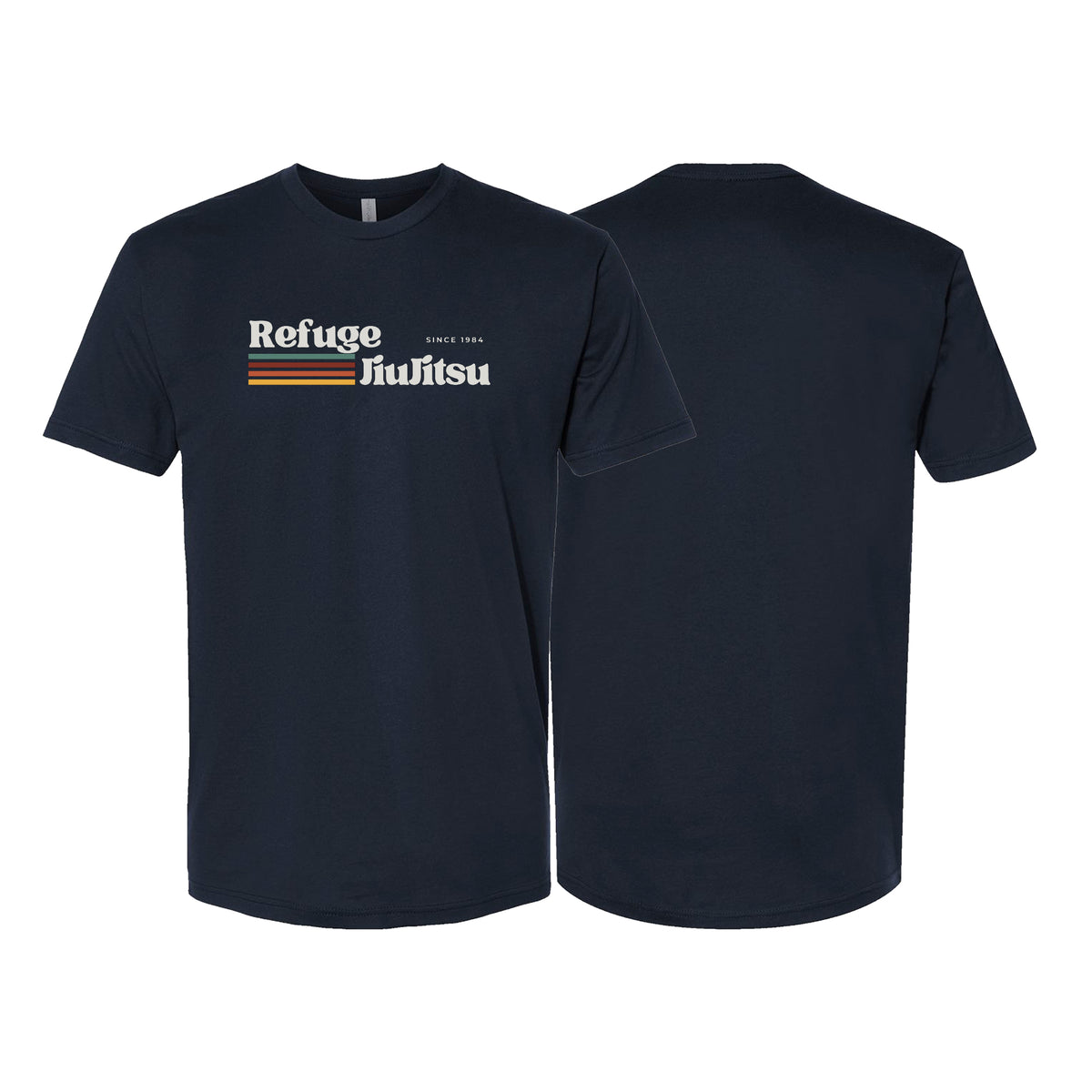 Refuge Jiu Jitsu Next Level Adult Shirts #8057 G (RETRO LOGO)