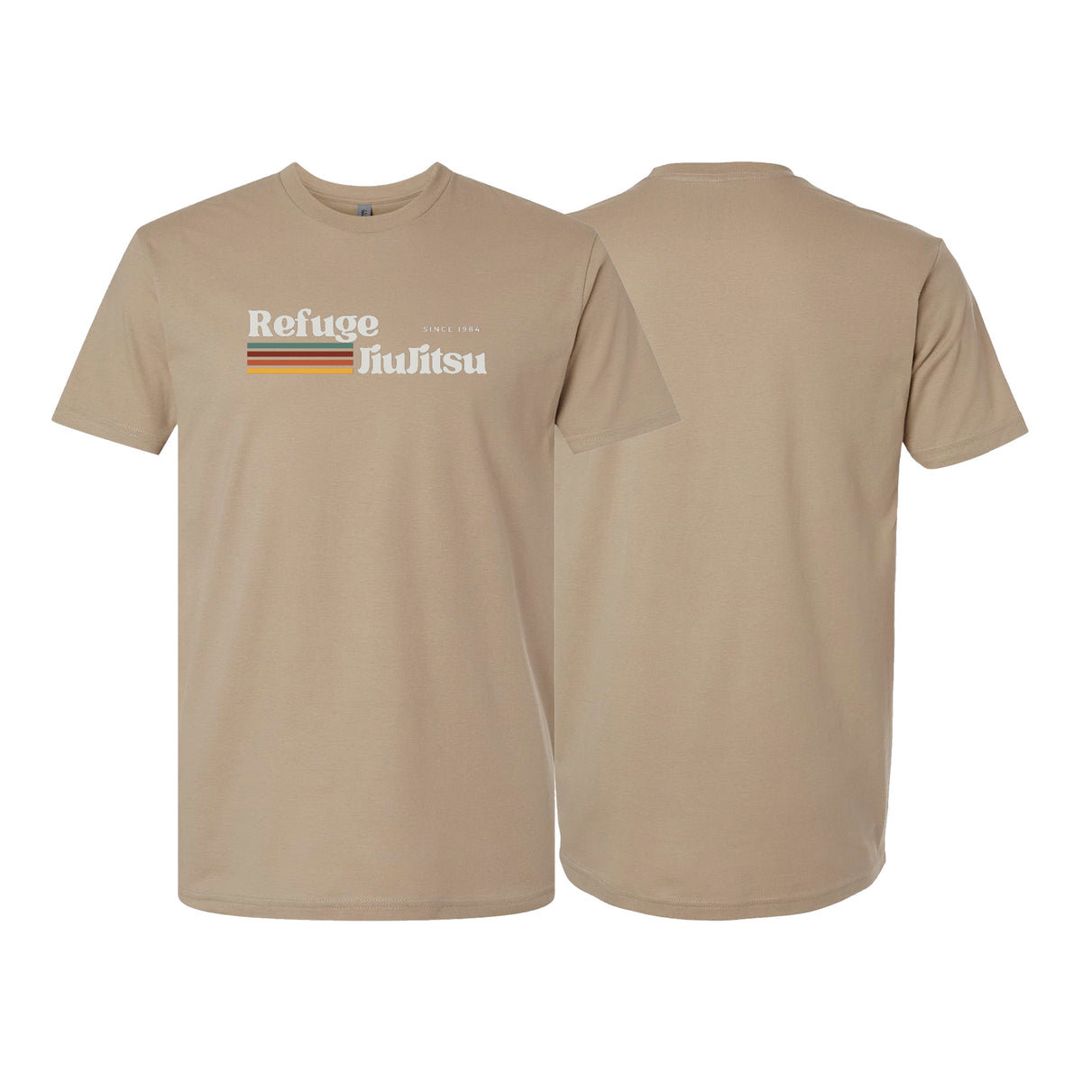 Refuge Jiu Jitsu Next Level Adult Shirts #8057 G (RETRO LOGO)