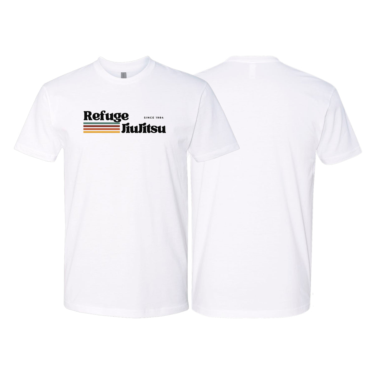 Refuge Jiu Jitsu Next Level Adult Shirts #8057 G (RETRO LOGO)