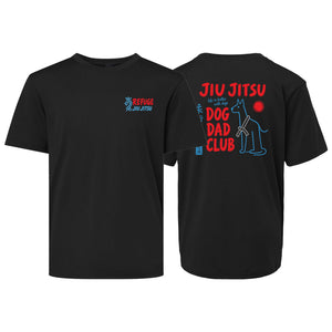 Refuge Jiu Jitsu Dry Fit Kids Shirts #8057 P (Dog Dad)