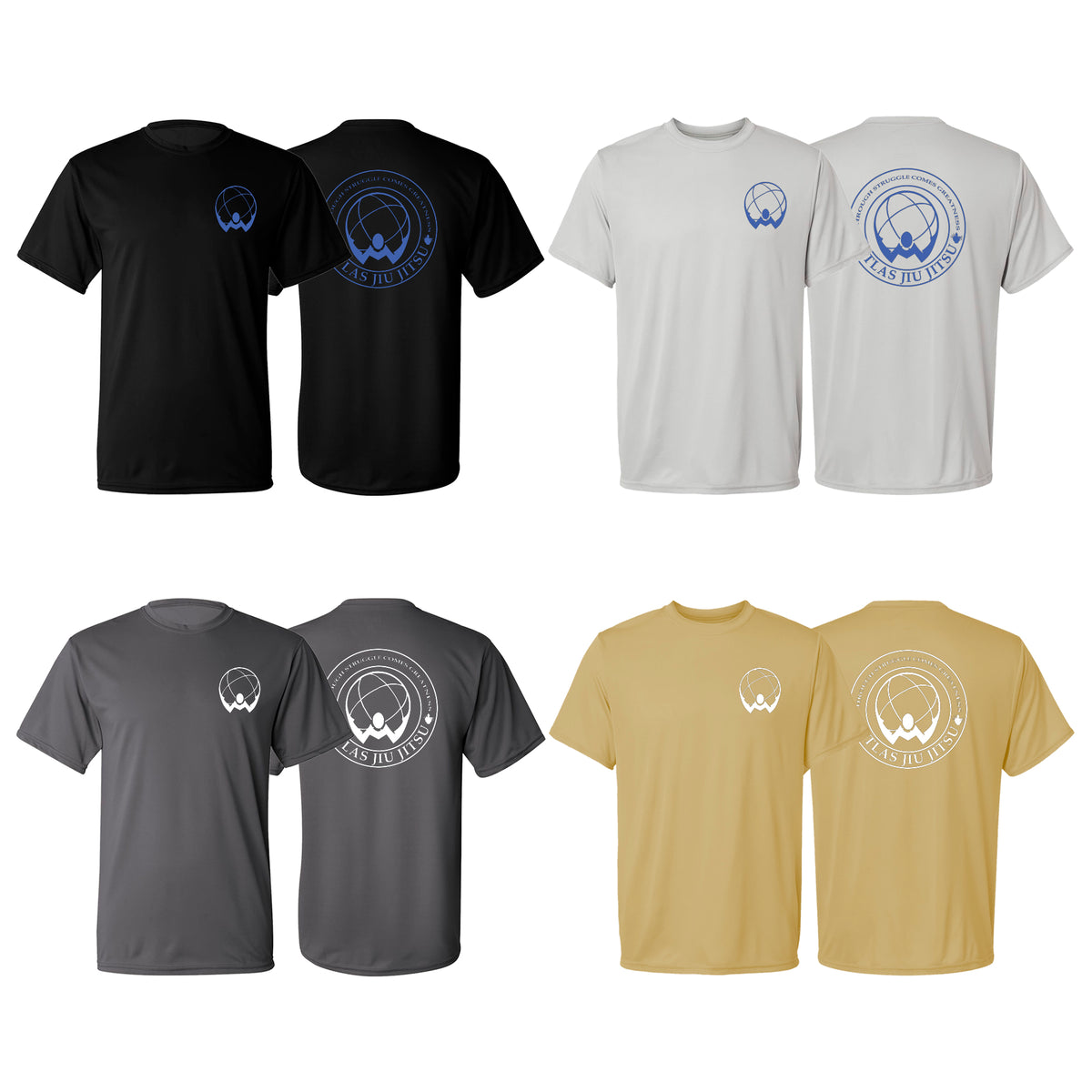 Atlas Jiu Jitsu Academy Dry Fit Shirts #8058 A