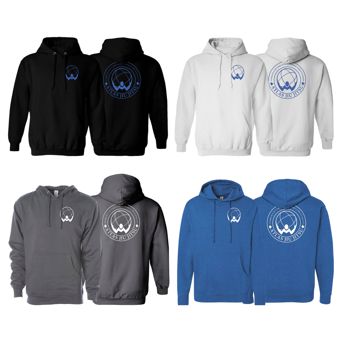 Atlas Jiu Jitsu Academy Sweater Hoodie #8058 A