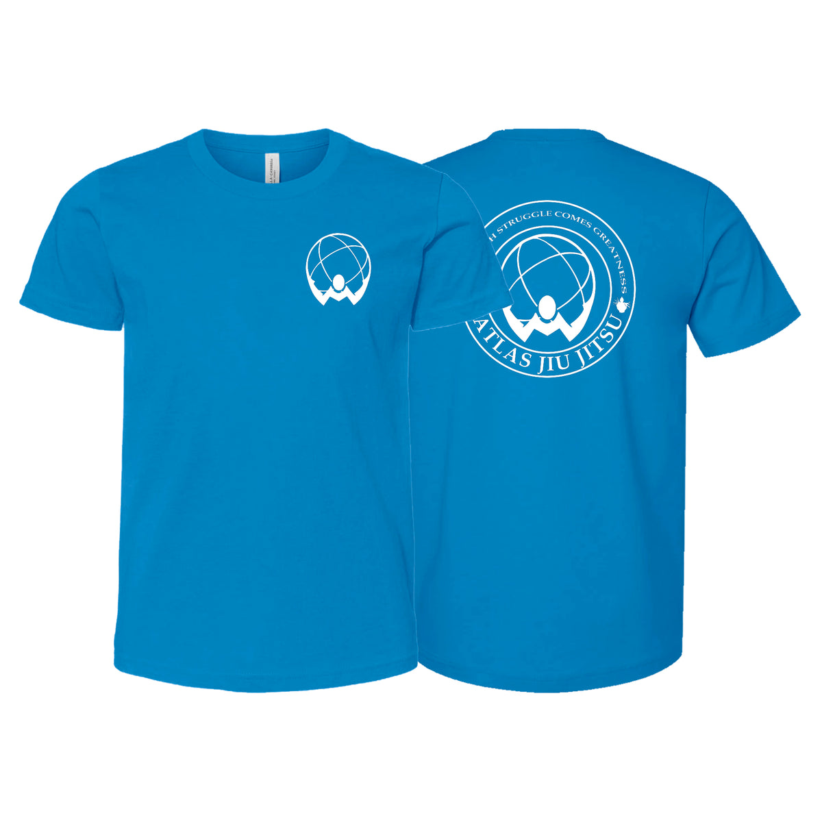 Atlas Jiu Jitsu Academy Kids Shirts #8058 A