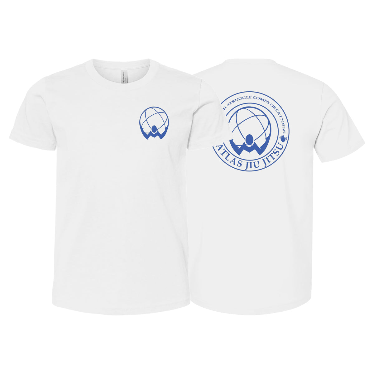 Atlas Jiu Jitsu Academy Kids Shirts #8058 A