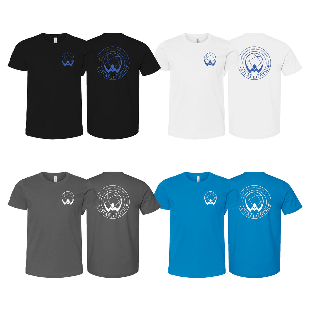 Atlas Jiu Jitsu Academy Kids Shirts #8058 A