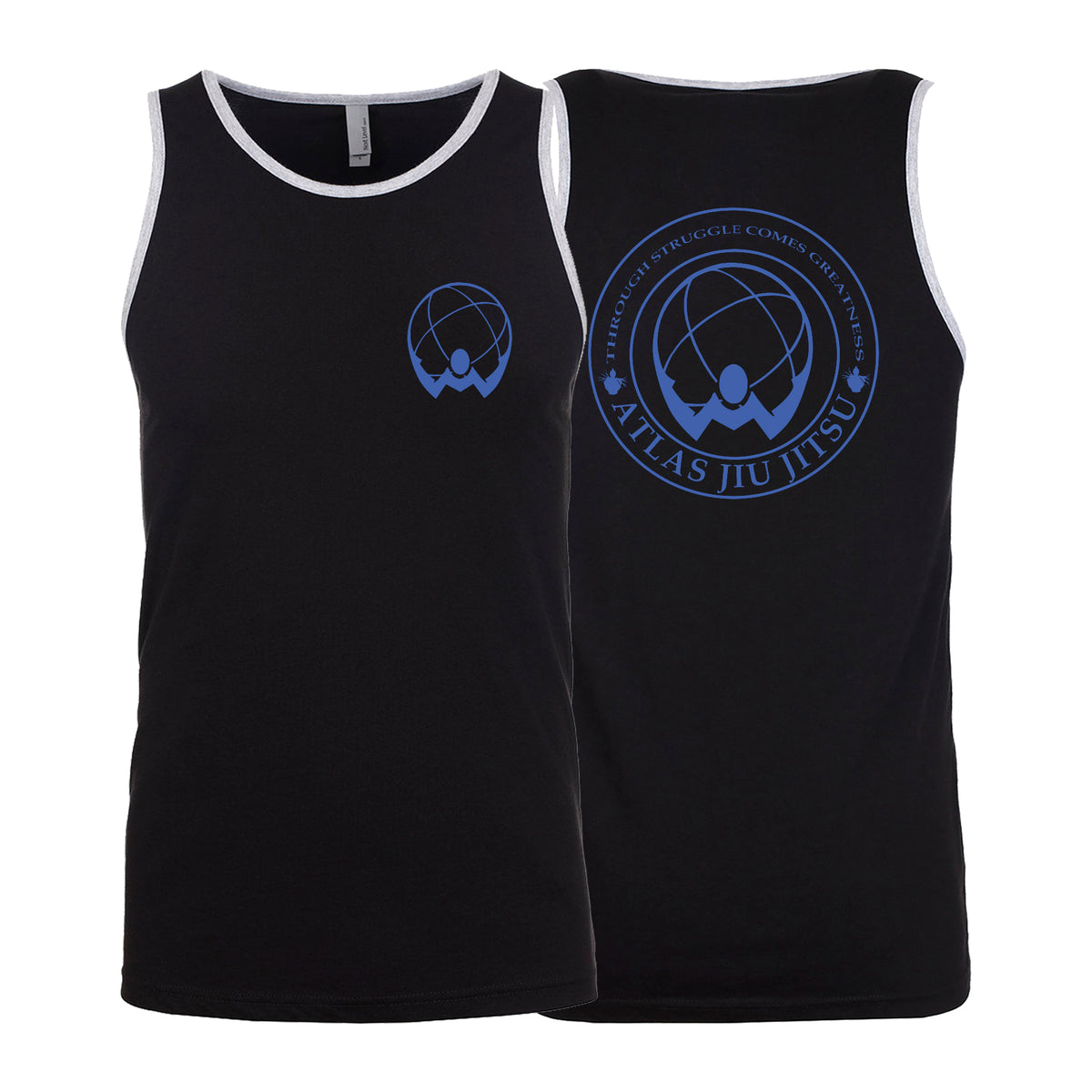 Atlas Jiu Jitsu Next Level Tank Tops #8058 A