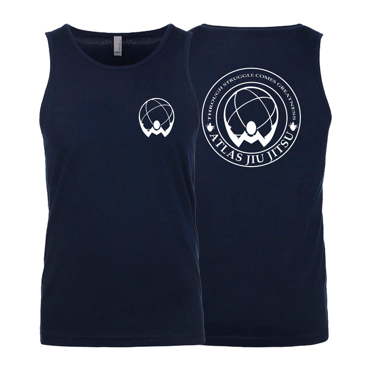 Atlas Jiu Jitsu Next Level Tank Tops #8058 A