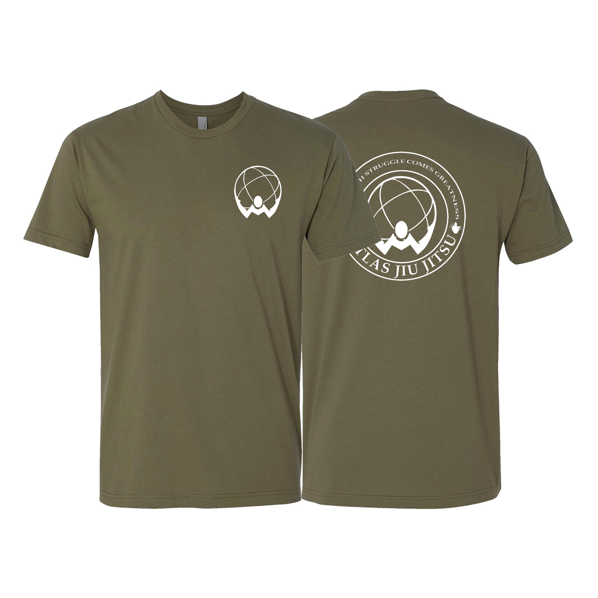 Atlas Jiu Jitsu Next Level Adult Shirts #8058 A
