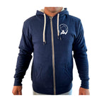 Atlas Jiu Jitsu Academy Sherpa Lined Zip-Up Hoodie #8058 A