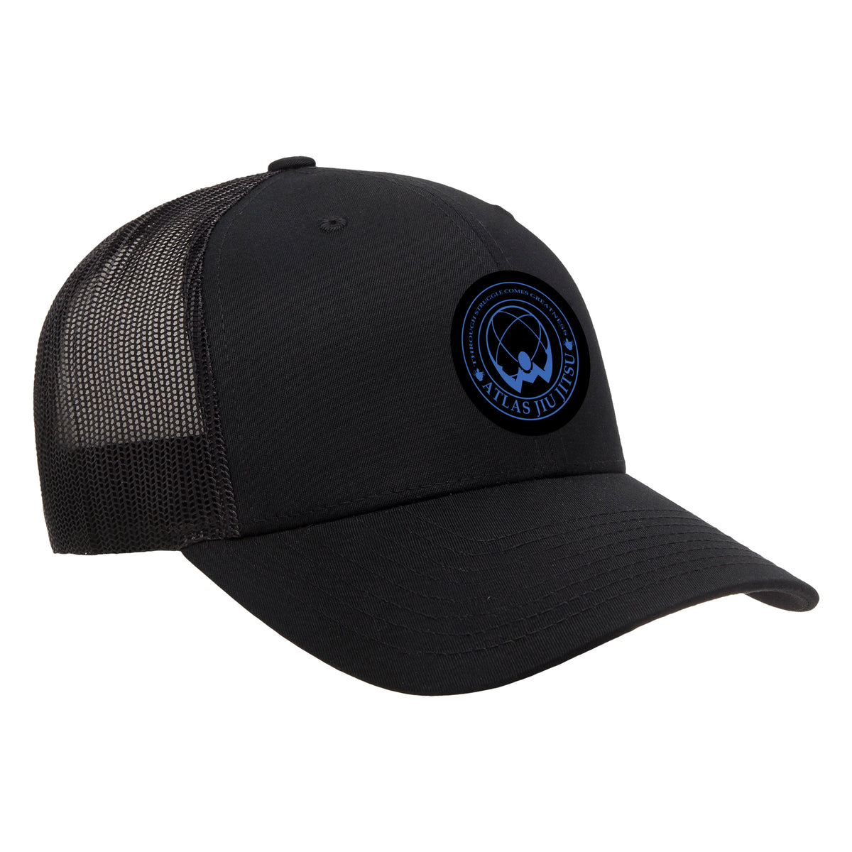 Atlas Jiu Jitsu Academy Trucker Hat #8058 A