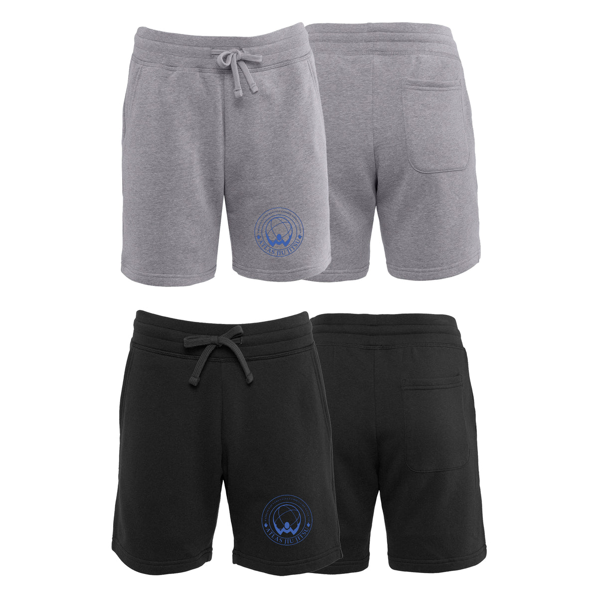 Atlas Jiu Jitsu Academy Sweat Shorts #8058 A