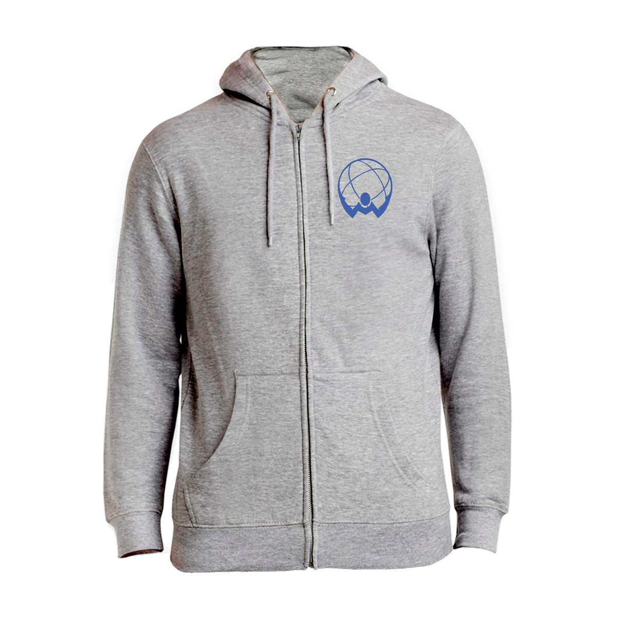 Atlas Jiu Jitsu Academy Zip-Up Hoodies #8058 A
