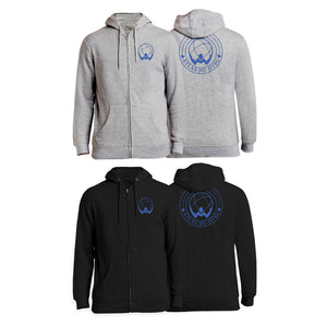 Atlas Jiu Jitsu Academy Zip-Up Hoodies #8058 A