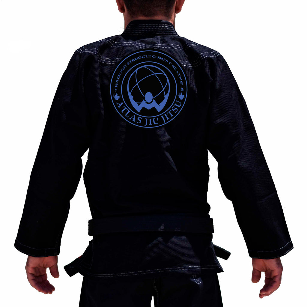 Atlas Jiu Jitsu Academy Kids Gi - Black #1505 A