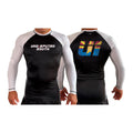 Undisputed South All Black Ranked Long Sleeve Rash Guards #8059 A