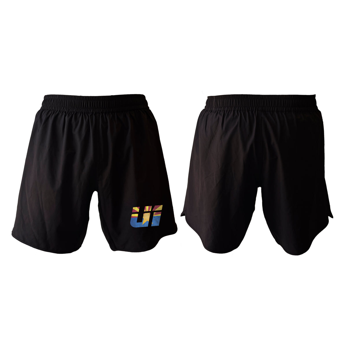 Undisputed South All Black Custom Shorts 2.0 #8059 A