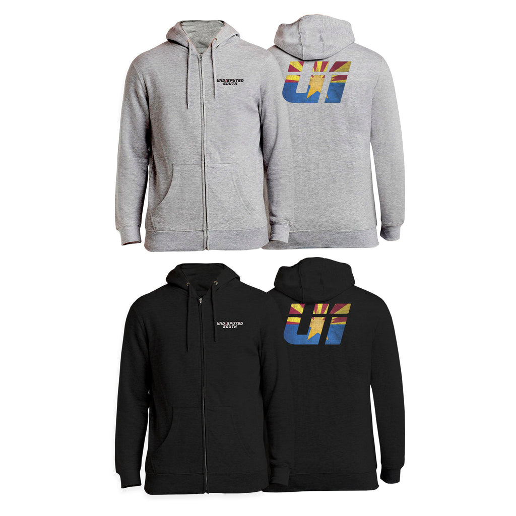Undisputed South Academy Zip-Up Hoodies #8059 B