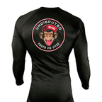 Undisputed South All Black Custom Rash Guards Long Sleeves #8059 C