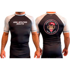 Undisputed South All Black Ranked Short Sleeve Rash Guards #8059 C