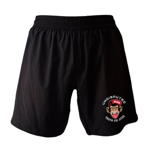Undisputed South All Black Custom Shorts 2.0 #8059 C