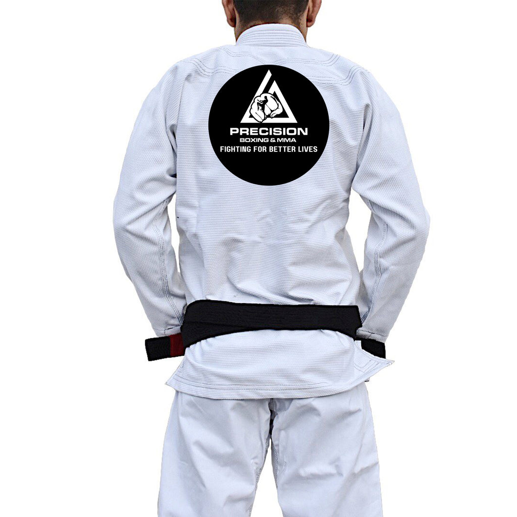 Precision Boxing and MMA Academy Adults Gi - White #1490 A