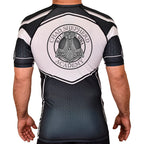 Chad Shepherd Academy Rash Guards Black/White #8060 A