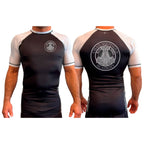 Chad Shepherd All Black Ranked Short Sleeve Rash Guards #8060 A