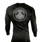 Chad Shepherd All Black Custom Rash Guards Long Sleeves #8060 A