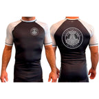 Chad Shepherd All Black Ranked Short Sleeve Rash Guards #8060 A