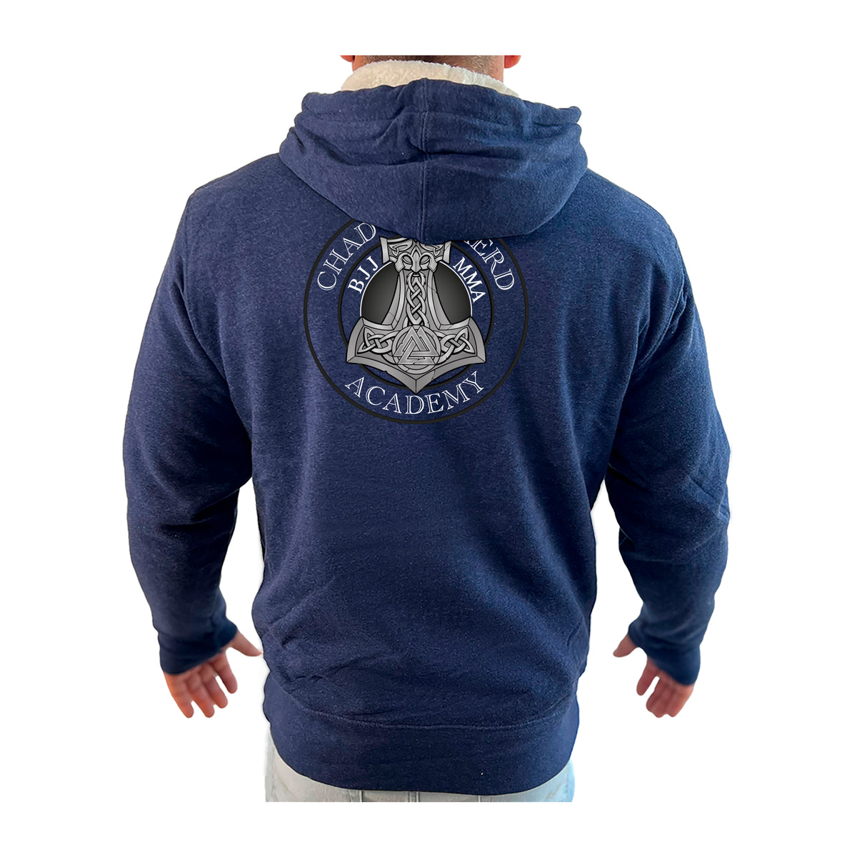 Chad Shepherd Academy Sherpa Lined Zip-Up Hoodie #8060 A