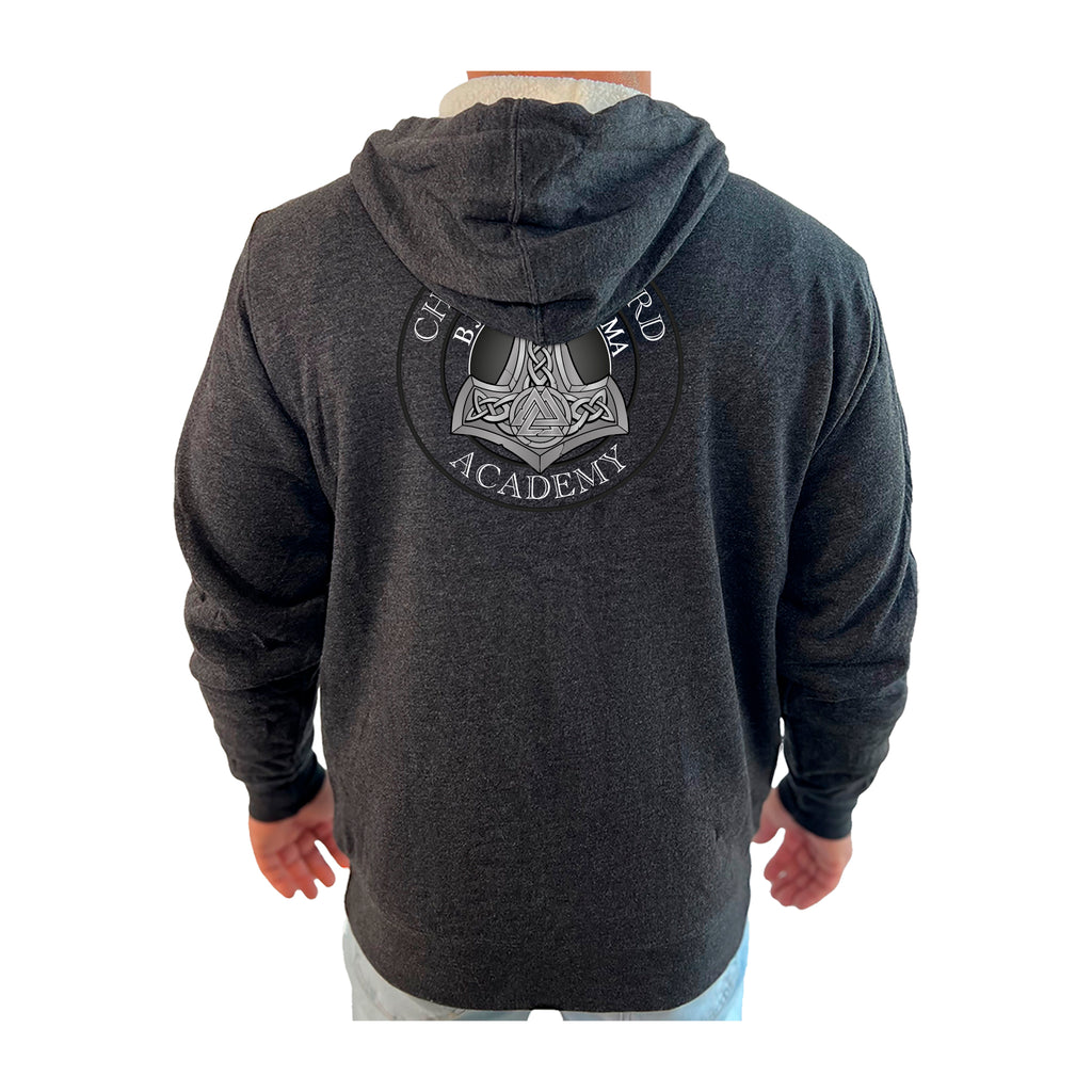 Chad Shepherd Academy Sherpa Lined Zip-Up Hoodie #8060 A