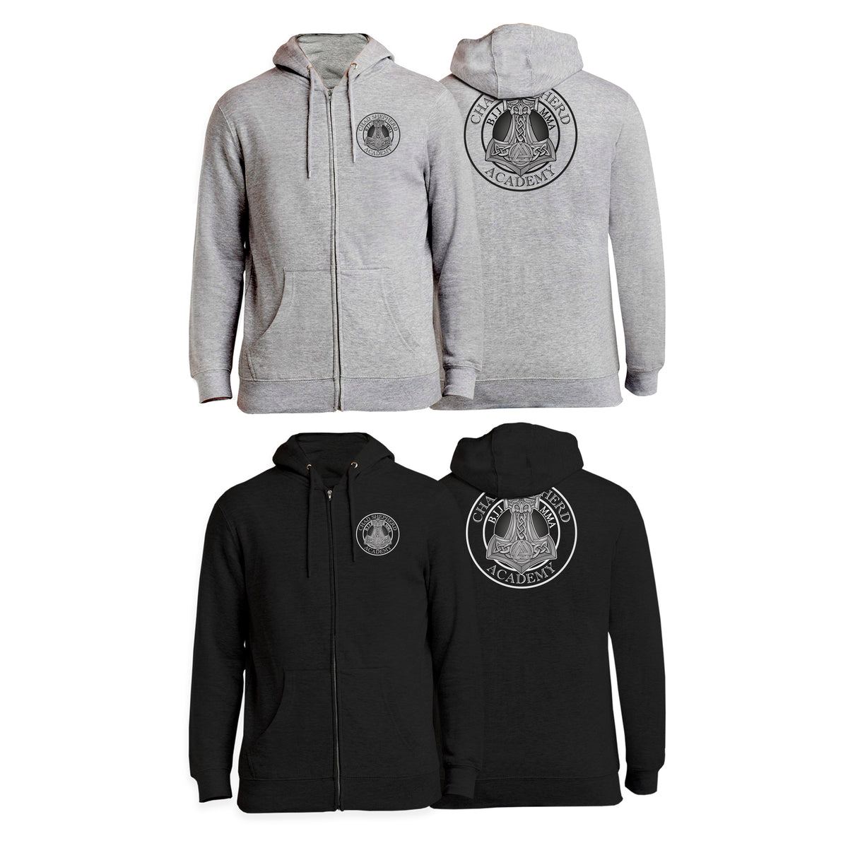 Chad Shepherd Academy Zip-Up Hoodies #8060 A