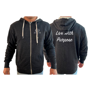 Veterans Breakthrough Academy Sherpa Lined Zip-Up Hoodie #8061 D
