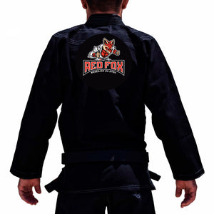 Red Fox Brazilian Jiu-Jitsu Academy Adults Gi - Black #182 A